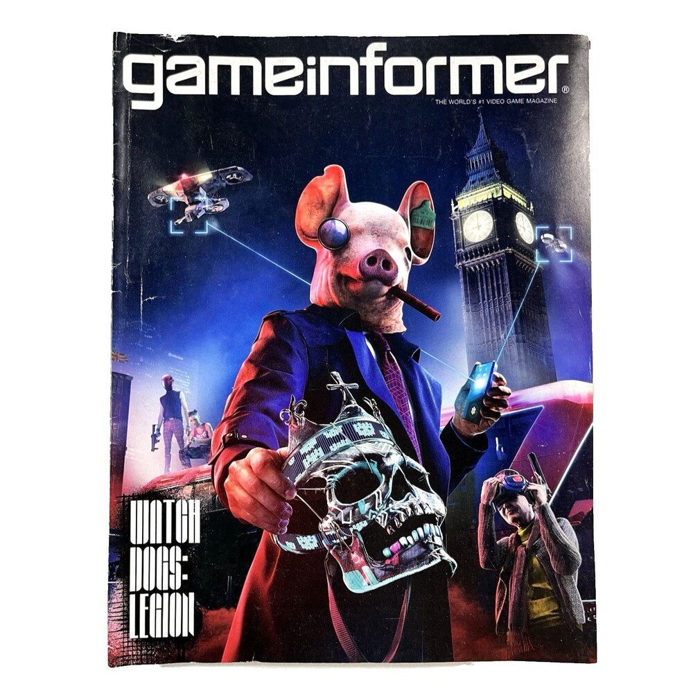 Game Informer Video Game Magazine Issue #328 Watch Dogs Legion August 2020